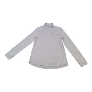 Z by Zella Soft Lavender Girls Half Zipped Top Size M